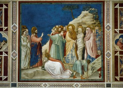 La Résurrection de Lazare, (détail) - Giotto (c.1266 1337)