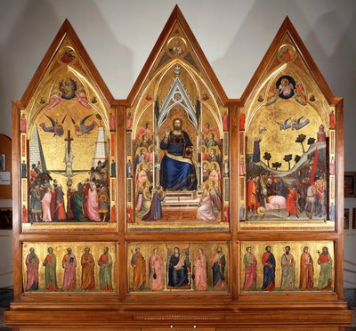 Le Triptyque Stefaneschi, face avant, vers 1320 - Giotto (c.1266 1337)