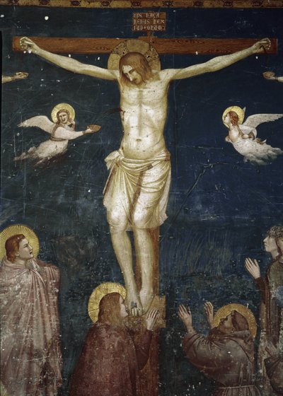Christ crucifié, (détail) - Giotto (c.1266 1337)