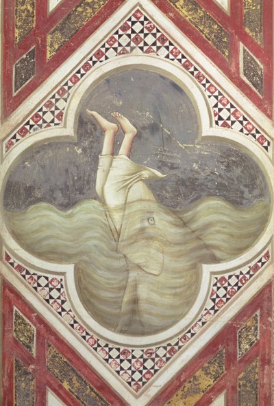 Jonas et la baleine, vers 1305 - Giotto (c.1266 1337)