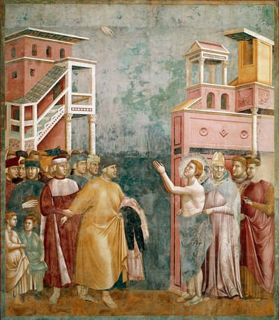 La renonciation aux biens - Giotto (c.1266 1337)