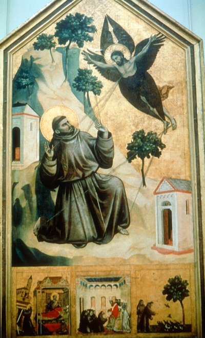 Stigmatisation de Saint François, 1300 - Giotto