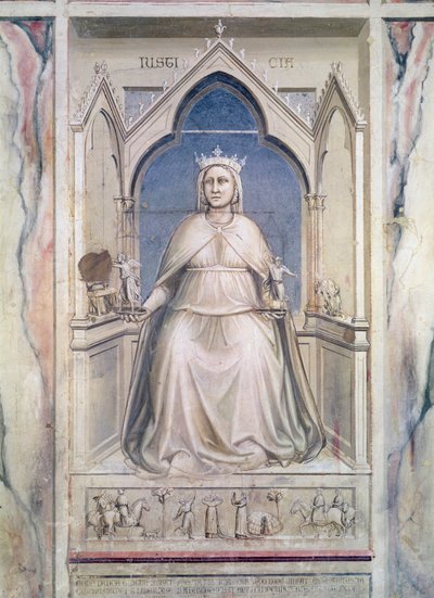 Allégorie de la Justice, vers 1305 - Giotto di Bondone