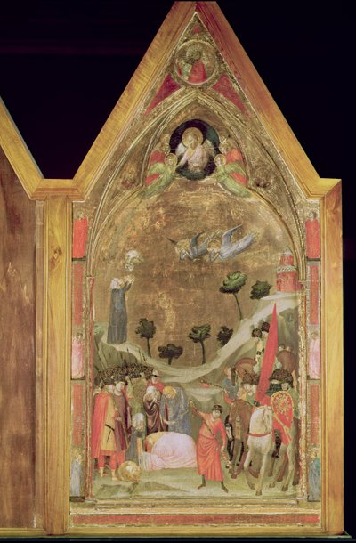 Le Martyre de Saint Paul, panneau droit du Triptyque Stefaneschi, vers 1320 - Giotto di Bondone