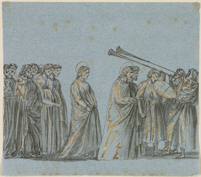 Procession Nuptiale de Marie et Joseph - Giotto di Bondone
