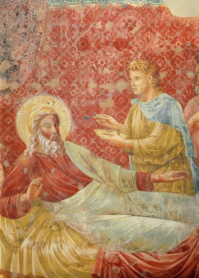 Isaac rejette Ésaü (détail) - Giotto di Bondone