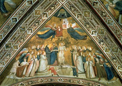 Le mariage mystique de Saint François avec la Sainte Pauvreté - Giotto di Bondone school of Giotto di Bondone school of