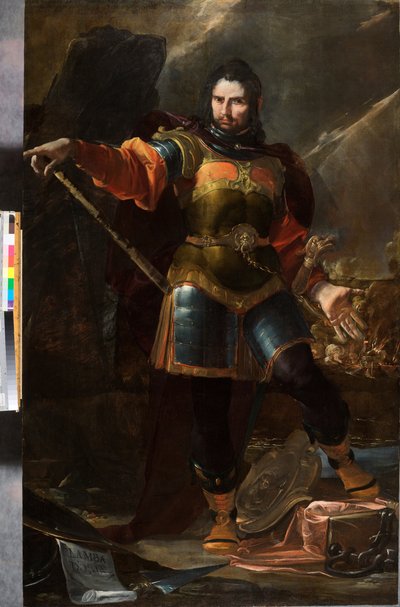 Lamba Doria, Amiral de la Flotte de la République de Gênes au XIIIe-XIVe siècle, vers 1633-35 - Giovacchino Assereto
