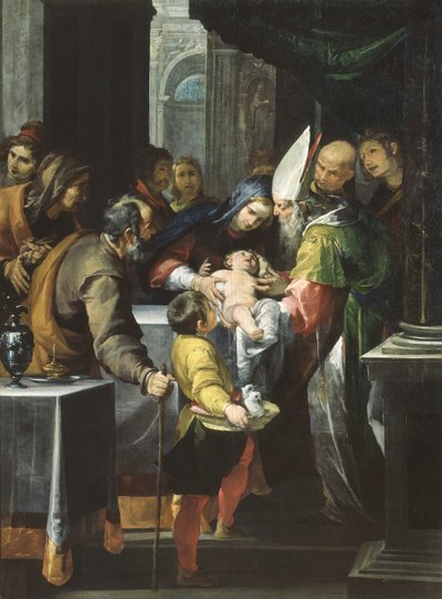 La présentation au Temple - Giovacchino Assereto