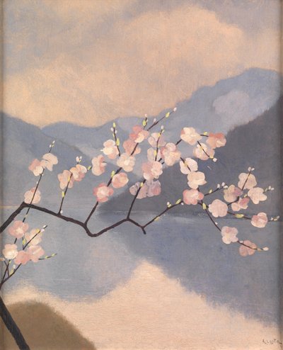 Fleur sur le lac - Giovan Battista Costa
