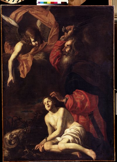 Abraham sacrifie Isaac - Giovanni Battista Caracciolo