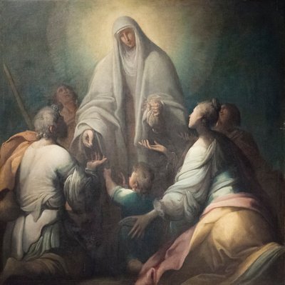 Madone distribuant des aumônes - Giovanni (1575 1655) Donducci