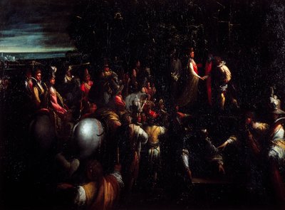 Scène de fable - Giovanni (1575 1655) Donducci