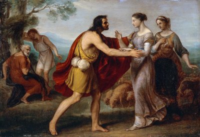 Rencontre entre Jacob et Rachel - Giovanni Carnovali