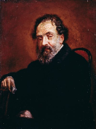 Portrait du peintre Enrico Carlo Augusto Scuri - Giovanni Carnovali