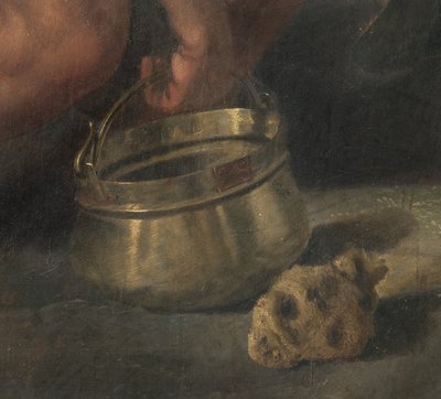 Crucifixion (détail) - Giovanni (fl.1537 d.c.1570) Fratino