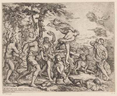 Bacchus rencontre Ariane à Naxos - Giovanni Andrea Podesta