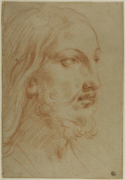Tête du Christ - Giovanni Andrea Sirani