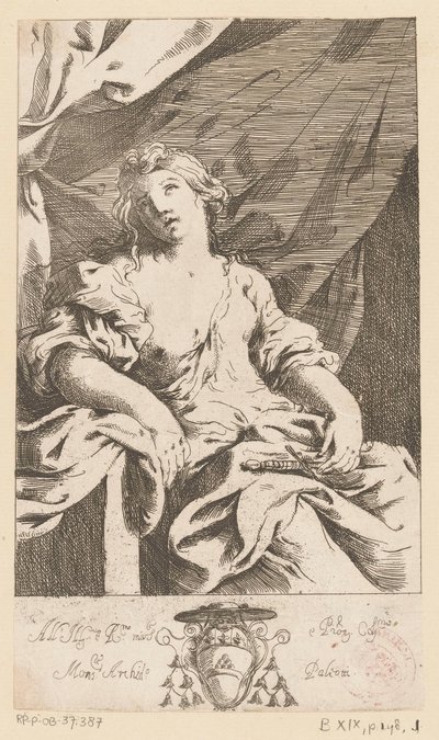 Lucrèce - Giovanni Andrea Sirani