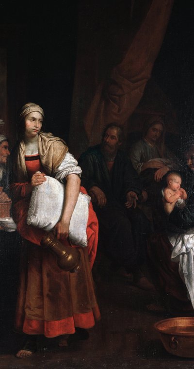 Naissance de Marie - Giovanni Andrea di Ferrari