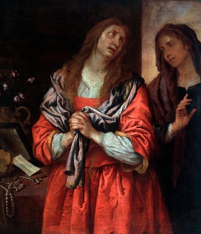 Marie et Marthe - Giovanni Andrea di Ferrari