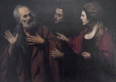 Le reniement de Saint Pierre - Giovanni Antonio Galli