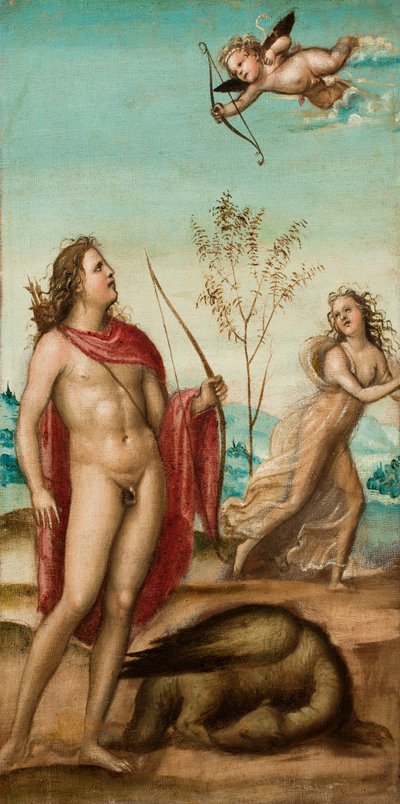 Apollon et Daphné, après 1500 - Giovanni Antonio Bazzi Sodoma