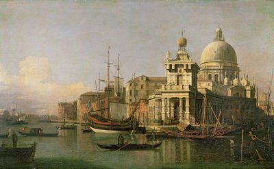 Vue de la Dogana et de Santa Maria della Salute - Giovanni Antonio Canal
