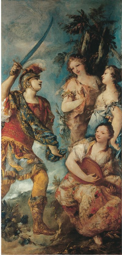 Renaud et les Nymphes - Giovanni Antonio Guardi