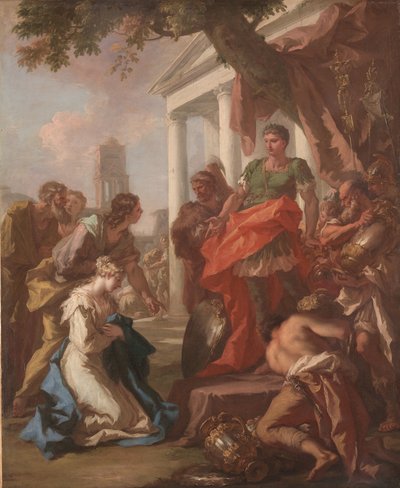 La Continence de Scipion, vers 1710 - Giovanni Antonio Pellegrini