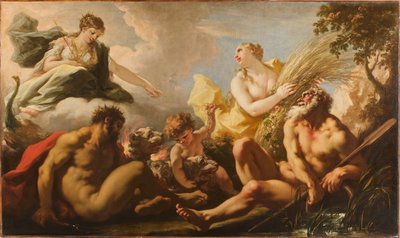 Les quatre éléments de la brasserie, 1717 - Giovanni Antonio Pellegrini