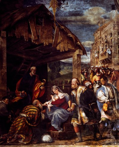 Adoration des Mages (détail) - Giovanni Antonio Pordenone