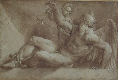 Allégorie du Temps - Giovanni Antonio Pordenone