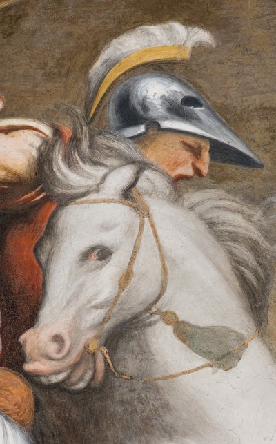 Allée centrale, troisième travée sud, montée au Calvaire, Il Pordenone - Giovanni Antonio Pordenone