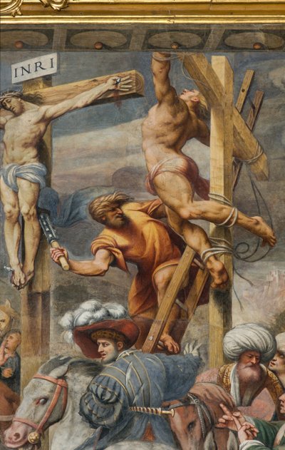 Crucifixion (détail) - Giovanni Antonio Pordenone