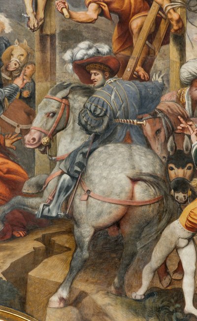 Crucifixion (détail) - Giovanni Antonio Pordenone