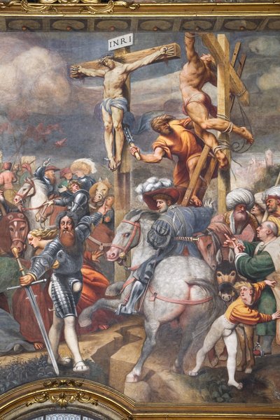 Crucifixion (détail) - Giovanni Antonio Pordenone