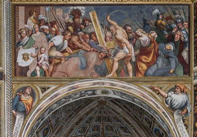 Jésus tombant sous la Croix - Giovanni Antonio Pordenone