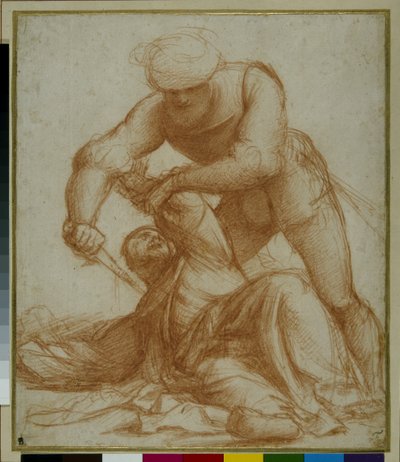 Étude du martyre de Saint Pierre Martyr - Giovanni Antonio Pordenone