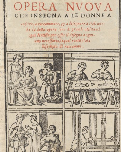 Essempio di recammi - Giovanni Antonio Tagliente