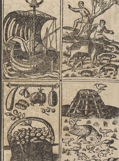 Essempio di recammi, page 9 recto, 1530 - Giovanni Antonio Tagliente