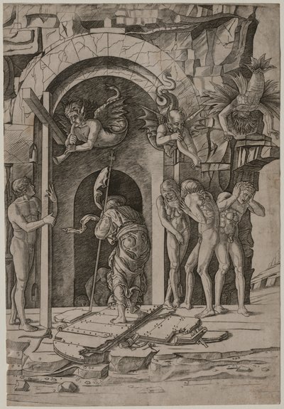 Descente aux Limbes - Giovanni Antonio da Brescia