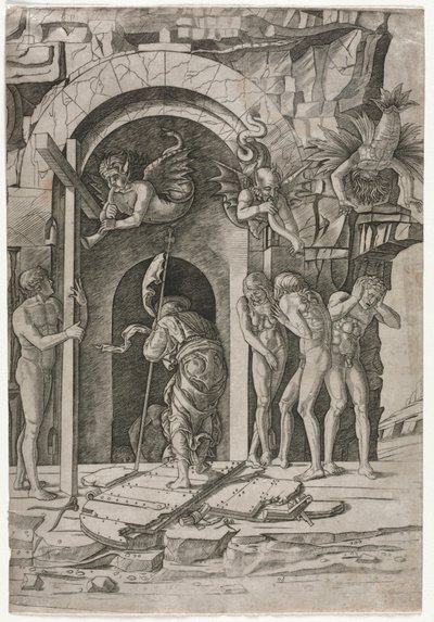 Descente aux Limbes, vers 1490-1500 - Giovanni Antonio da Brescia