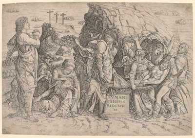 Mise au tombeau - Giovanni Antonio da Brescia
