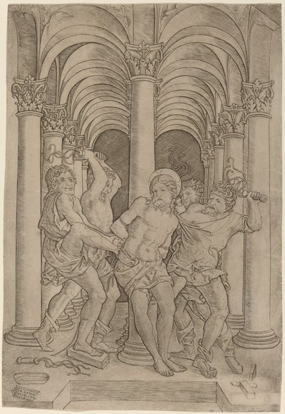 Flagellation - Giovanni Antonio da Brescia