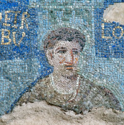 Un apôtre, détail de la mosaïque des douze tribus d