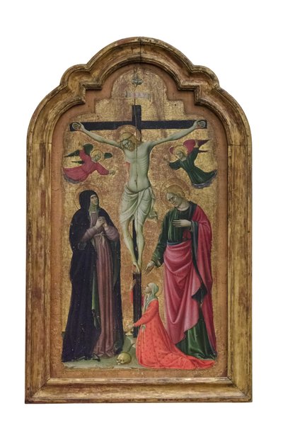 Crucifixion avec Sainte Lucie - Giovanni Antonio da Pesaro