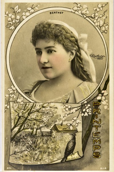 Carte postale : Portrait de Berthet - Phillipe de Marlier