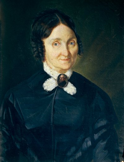 Portrait de Donna Tecla Antonini de Laska - Giovanni Baccarlino