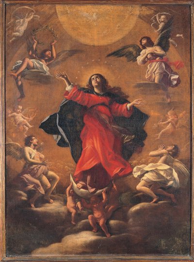Madonna en gloire - Giovanni Baglione